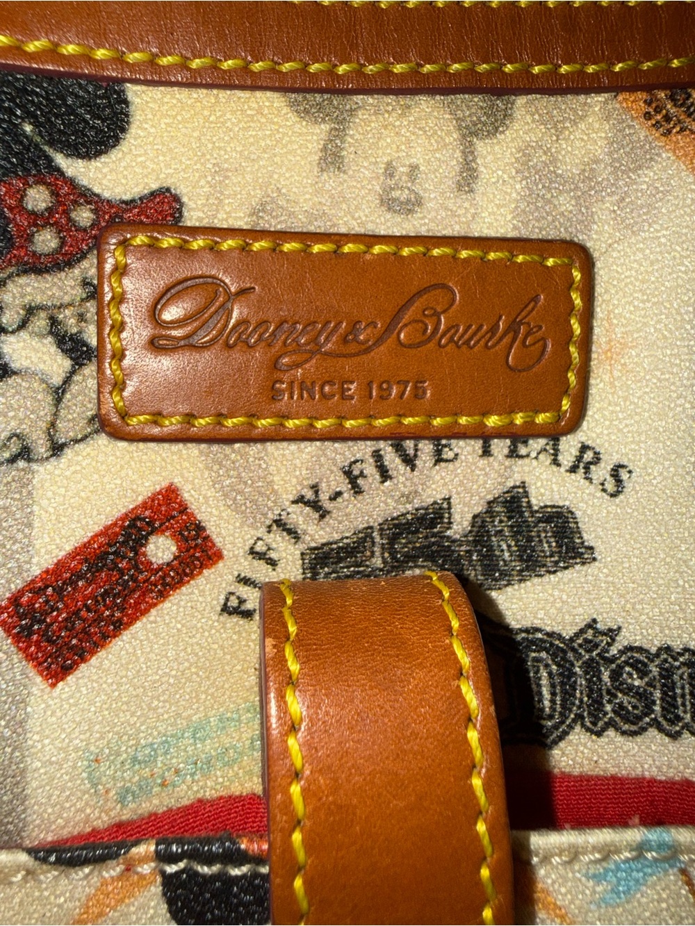 Disney Dooney & Bourke Disneyland 55th Anniversary Crossbody Bag - Picture 8 of 11